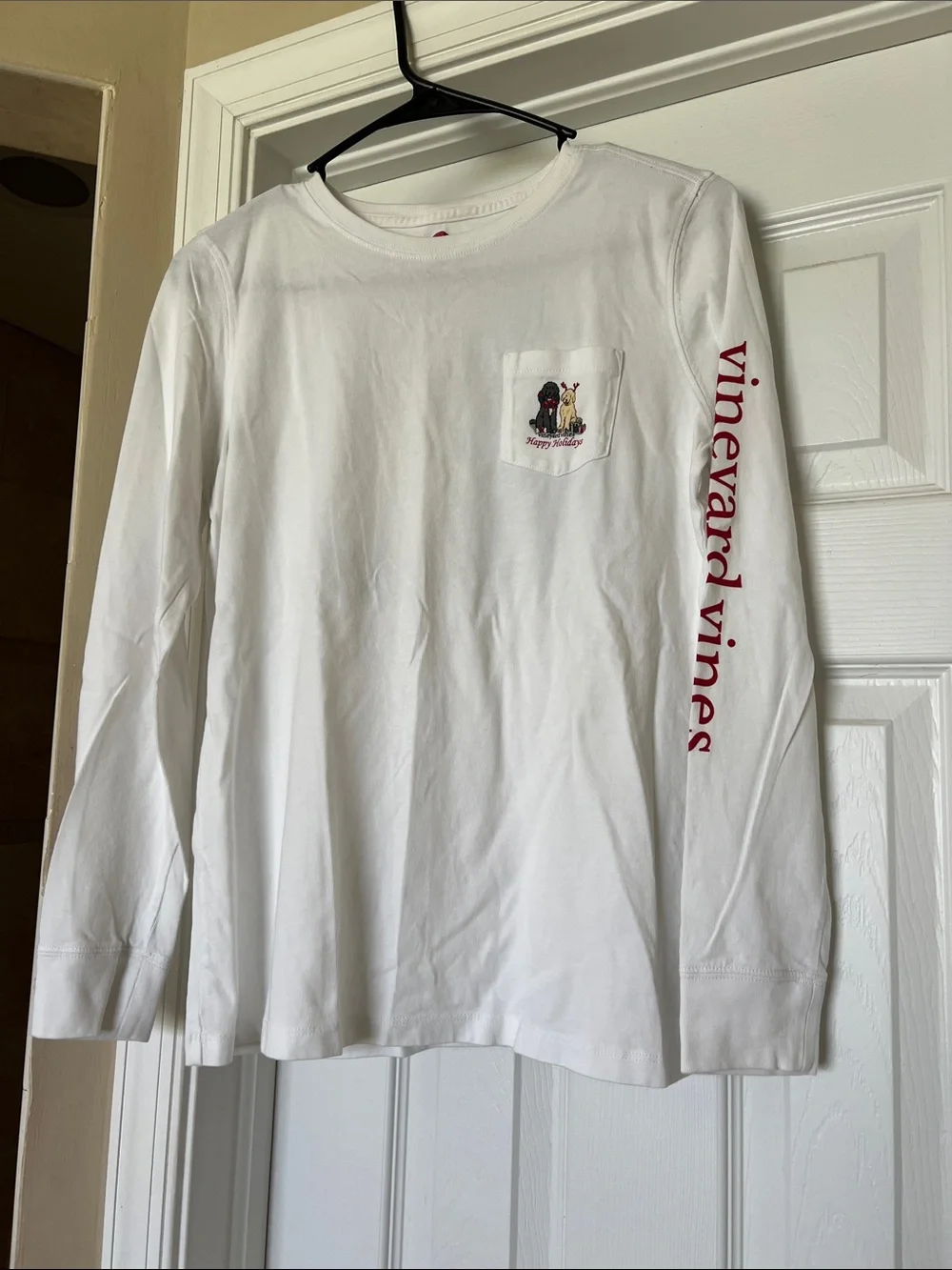 Kids Long-Sleeve Crewneck Shirt - Red